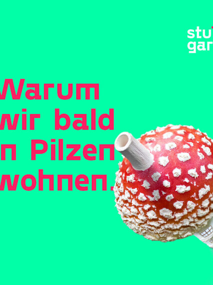 Kampagnen-Motiv Pilzhaus mit Hund 2024